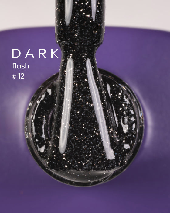 DARK - Gel Polish Flash #12, 10ml
