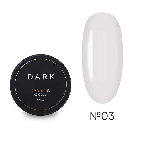 DARK - Polygel 03, 30ml (Jar)