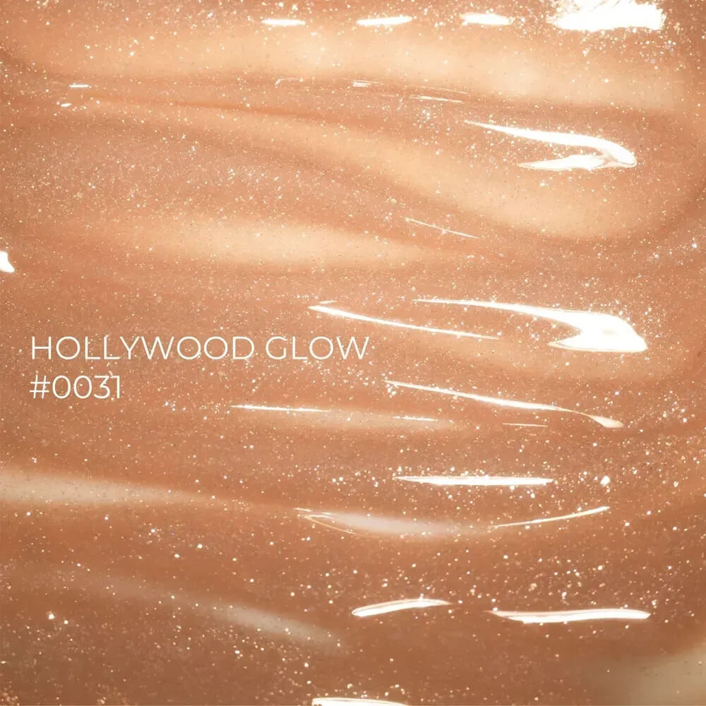 DNKa Builder Gel Hollywood Glow #0031 — closed jar, reflective beige