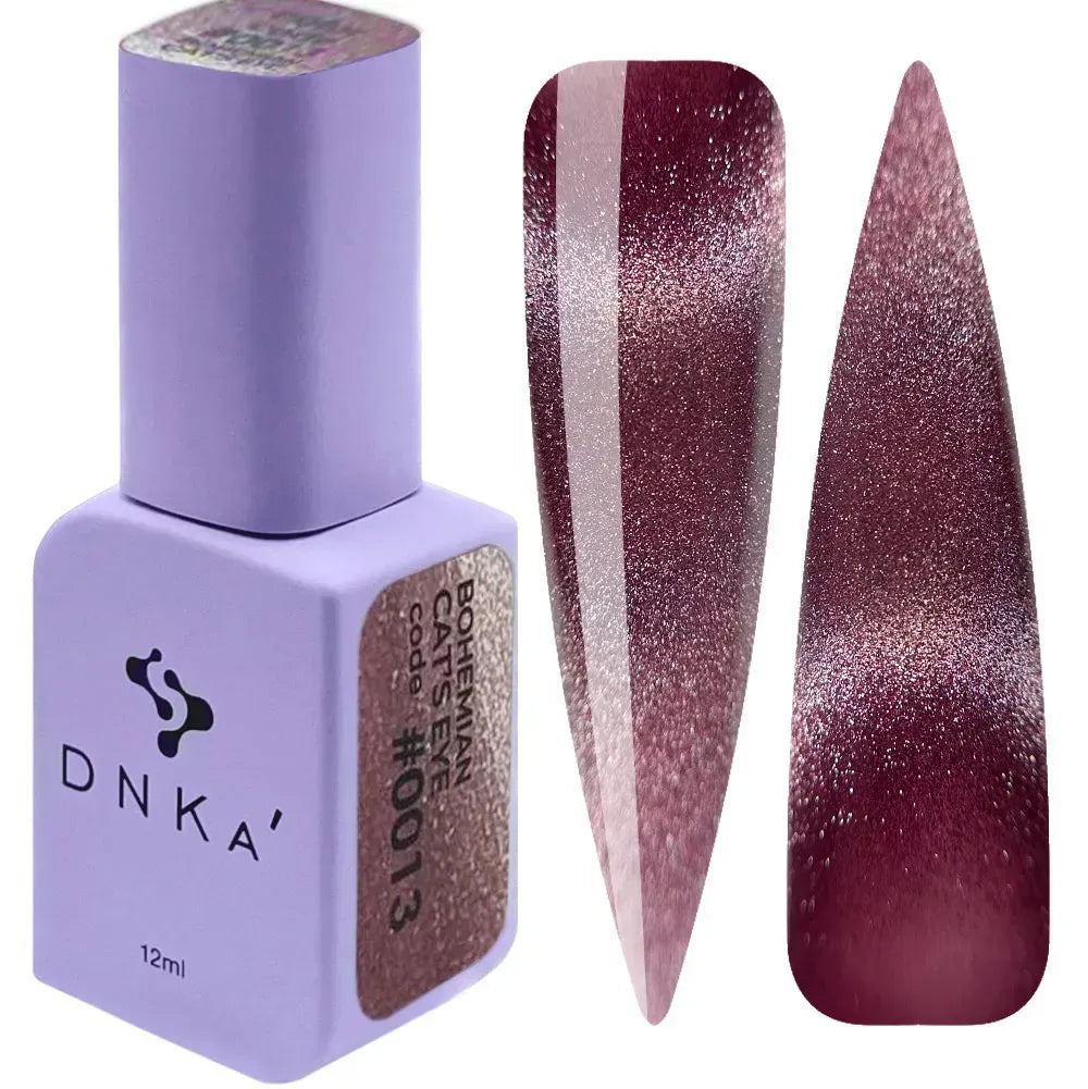 DNKa Cat Eye Bohemian #0013 12ml magnetic gel nail polish for UV LED manicure
