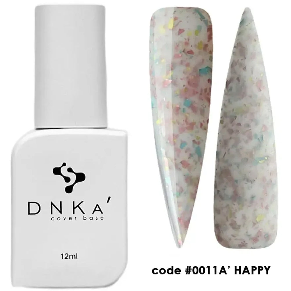 DNKa Cover Base #0011A Happy bottle on a white background