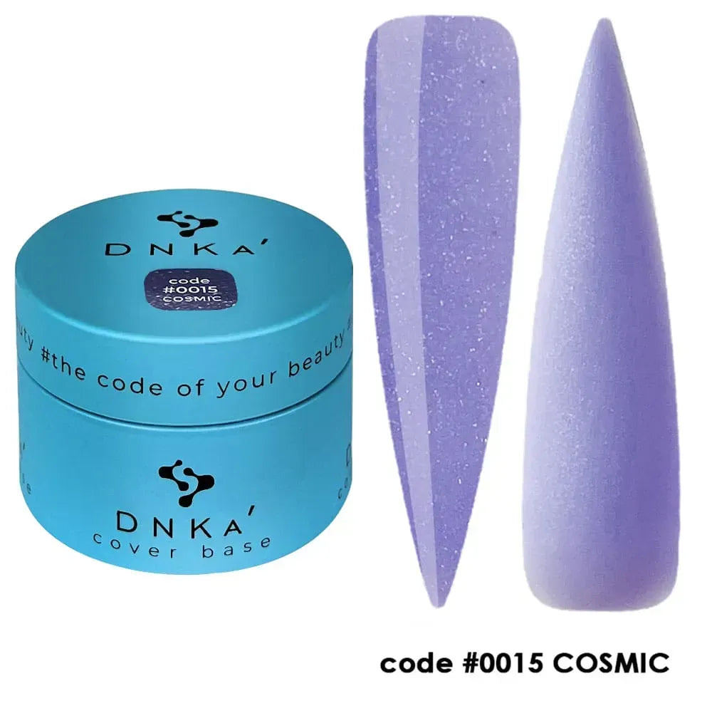 DNKa Cover Base #0015 Cosmic label showing the shade name and volume