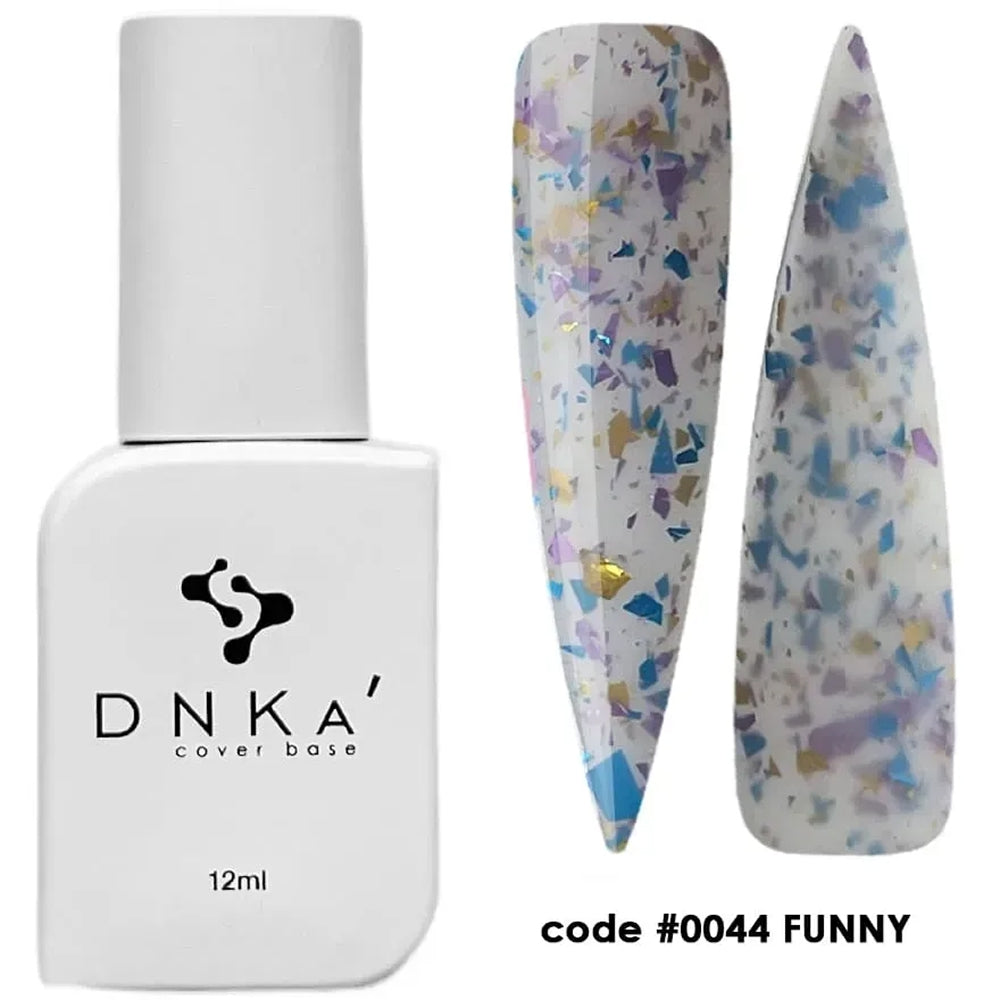 DNKa Cover Base #0044 Funny bottle next to DNKa top coat