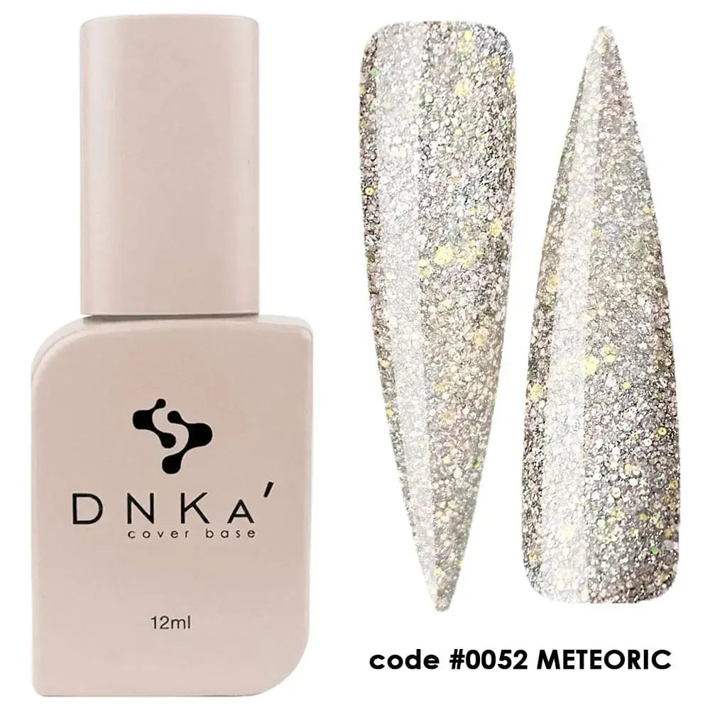 DNKa Cover Base #0052 Meteoric label close-up