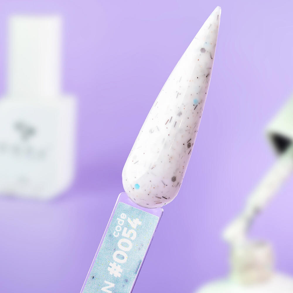 DNKa Cover Base #0054 Sensation milky base with confetti flecks