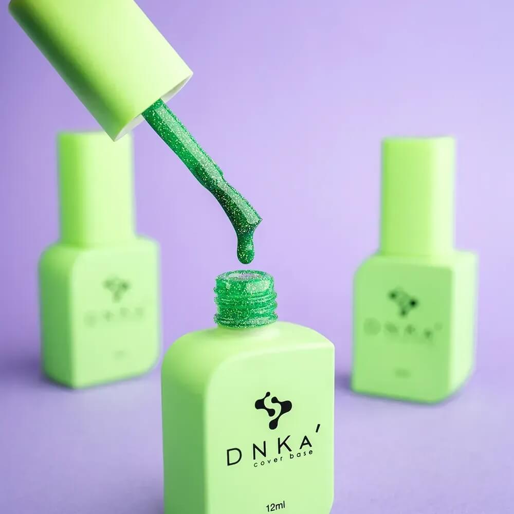 DNKa Cover Base #0090 Wizard — closed bottle, reflective neon green