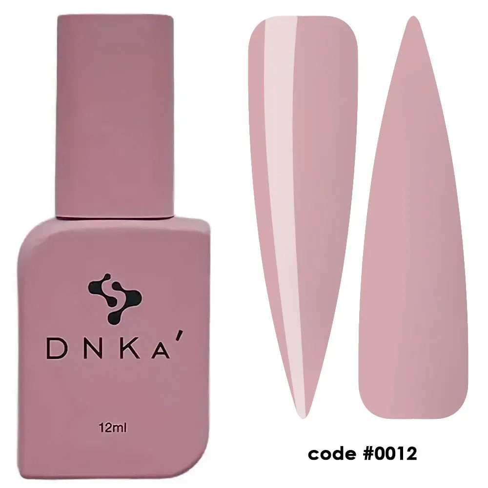 DNKa Fast Gel #0012 Oxford — closed bottle, pink-lilac