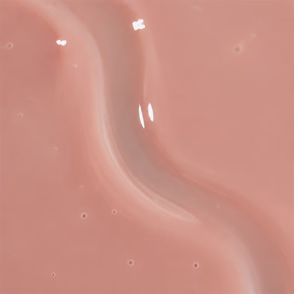 DNKa Fast Gel #0014 Oxford — open bottle with brush, peach gel texture