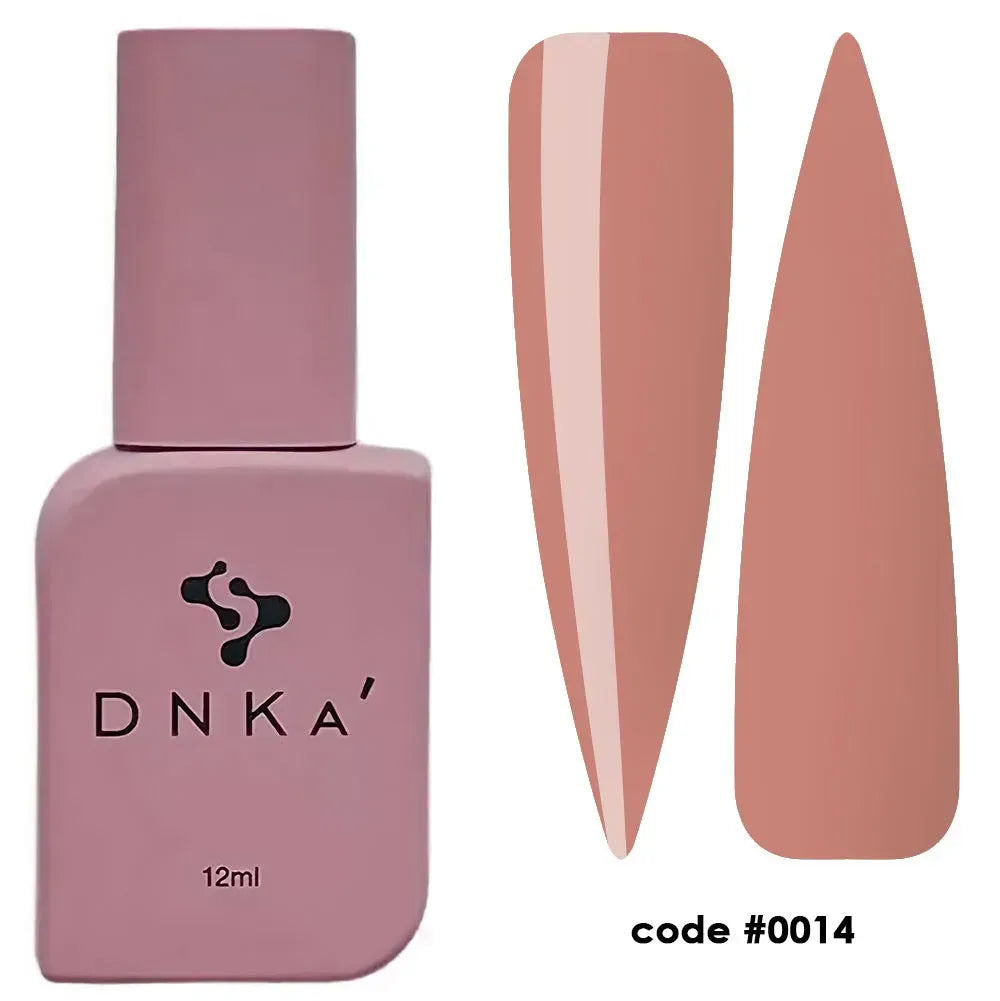 DNKa Fast Gel #0014 Oxford — closed bottle, caramel peach