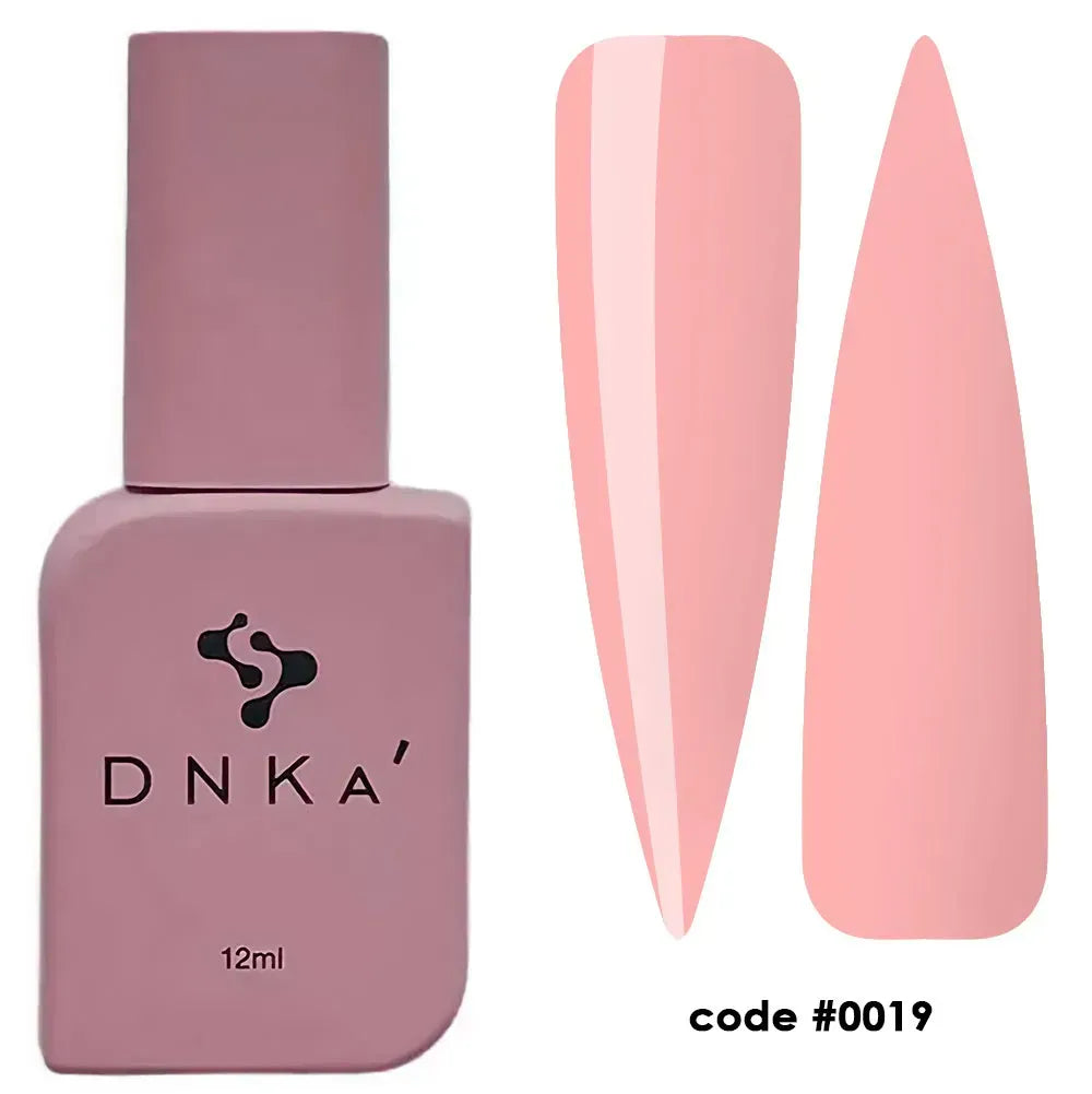 12ml — DNKa Fast Gel #0019 Oxford — closed bottle, cool soft pink