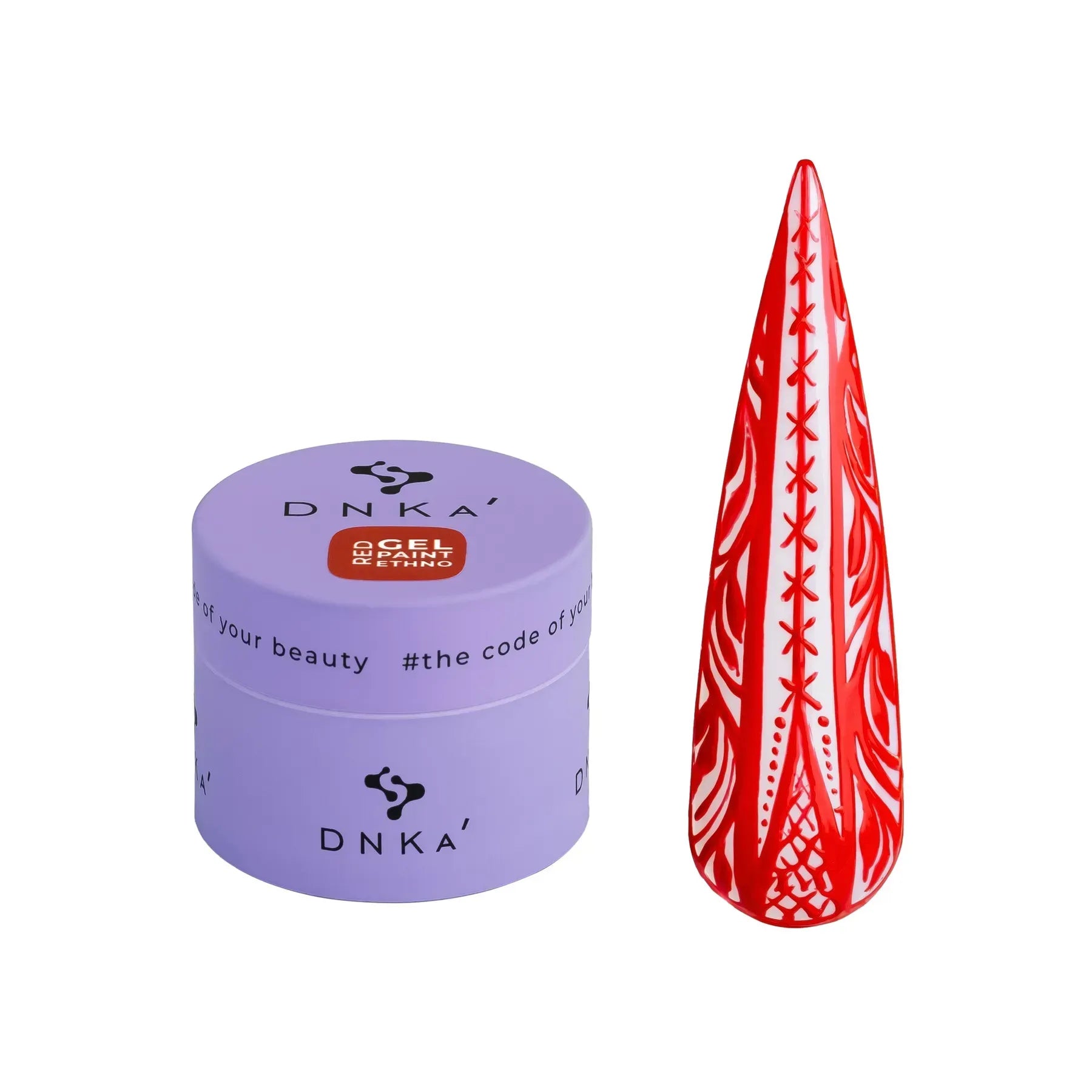 DNKa Gel Paint Ethno Red red gel paint
