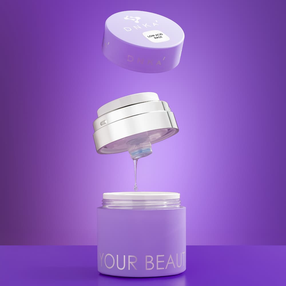 The DNKa Low Acid Base is a low-acid base coat designed for safe and effective nail preparation.