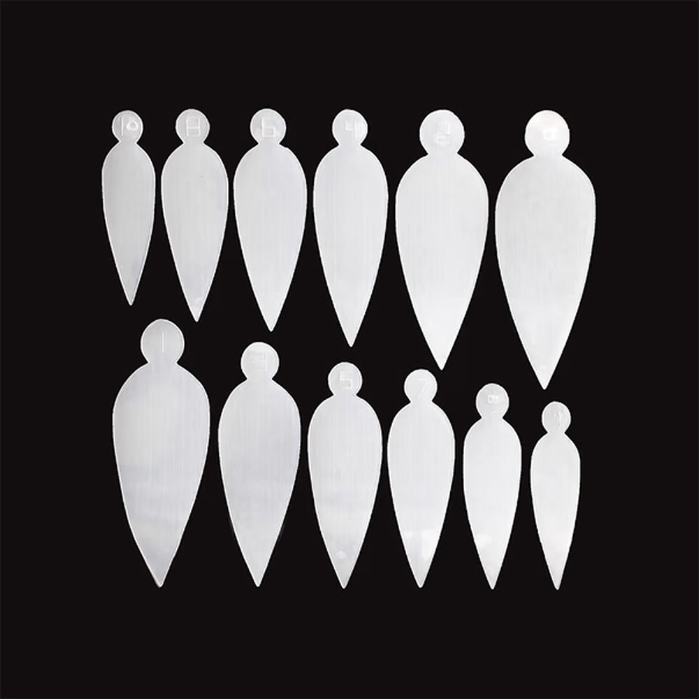 DNKa Professional Nail Molds #0001 — full set, silicone French molds