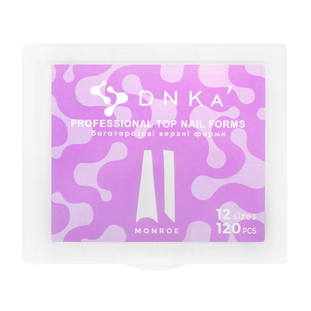 DNKa Top Nail Forms Monroe — full box, 12 sizes