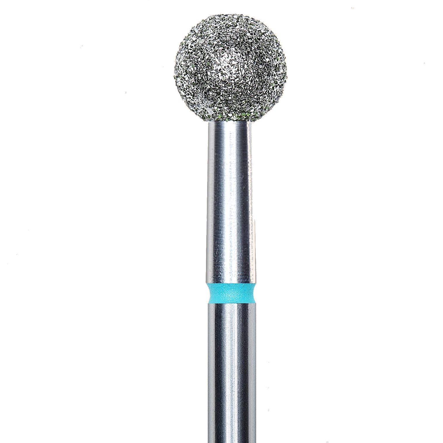 DIAMOND NAIL DRILL BIT, "BALL", BLUE, HEAD DIAMETER 5MM (FA01B050) - STALEKS™