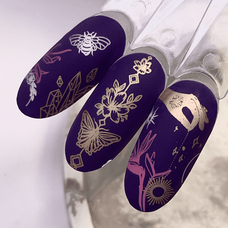 DARK Stamping Polish Silver #03, 10ml