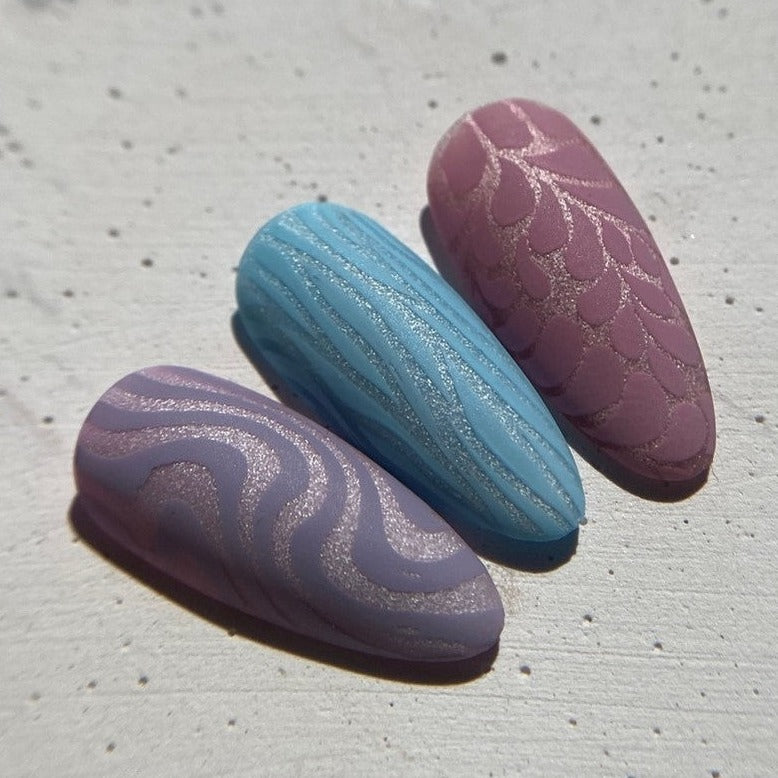 DARK Stamping Polish Purple #08, 8ml