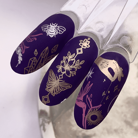 DARK Stamping Polish Rose Gold Metallic #20, 10ml