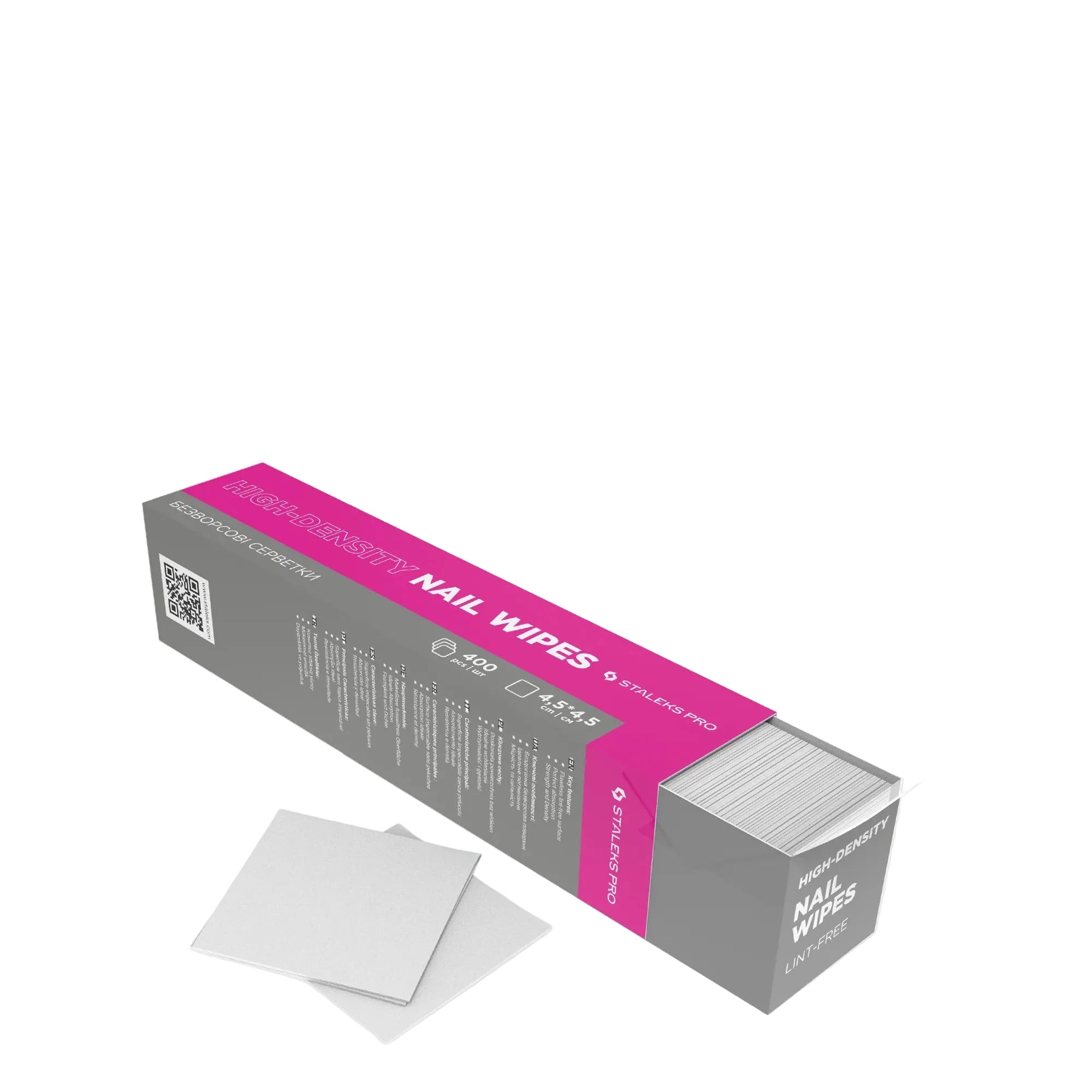 Lint-free dense wipes SMART (400 pcs) WS- 400/1