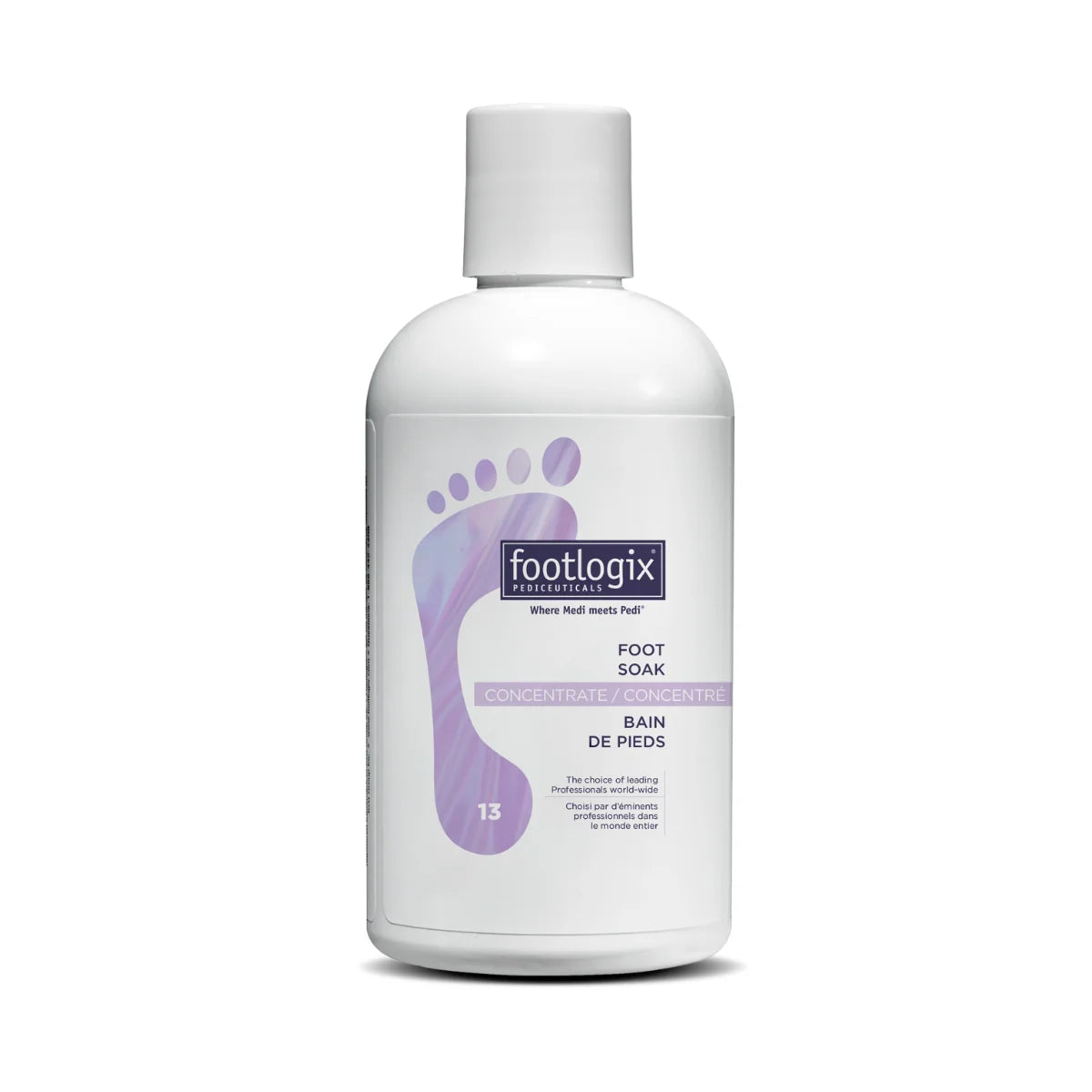 Footlogix Foot Soak Concentrate, 250ml: Gentle Cleanse and Softening Before a Pedicure
