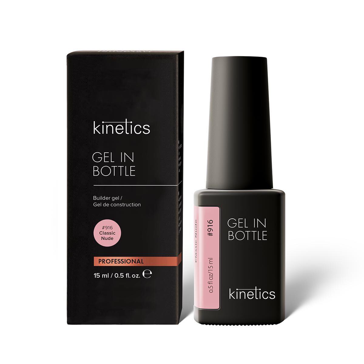 Kinetics in Gel Bottle Classic Nude #916