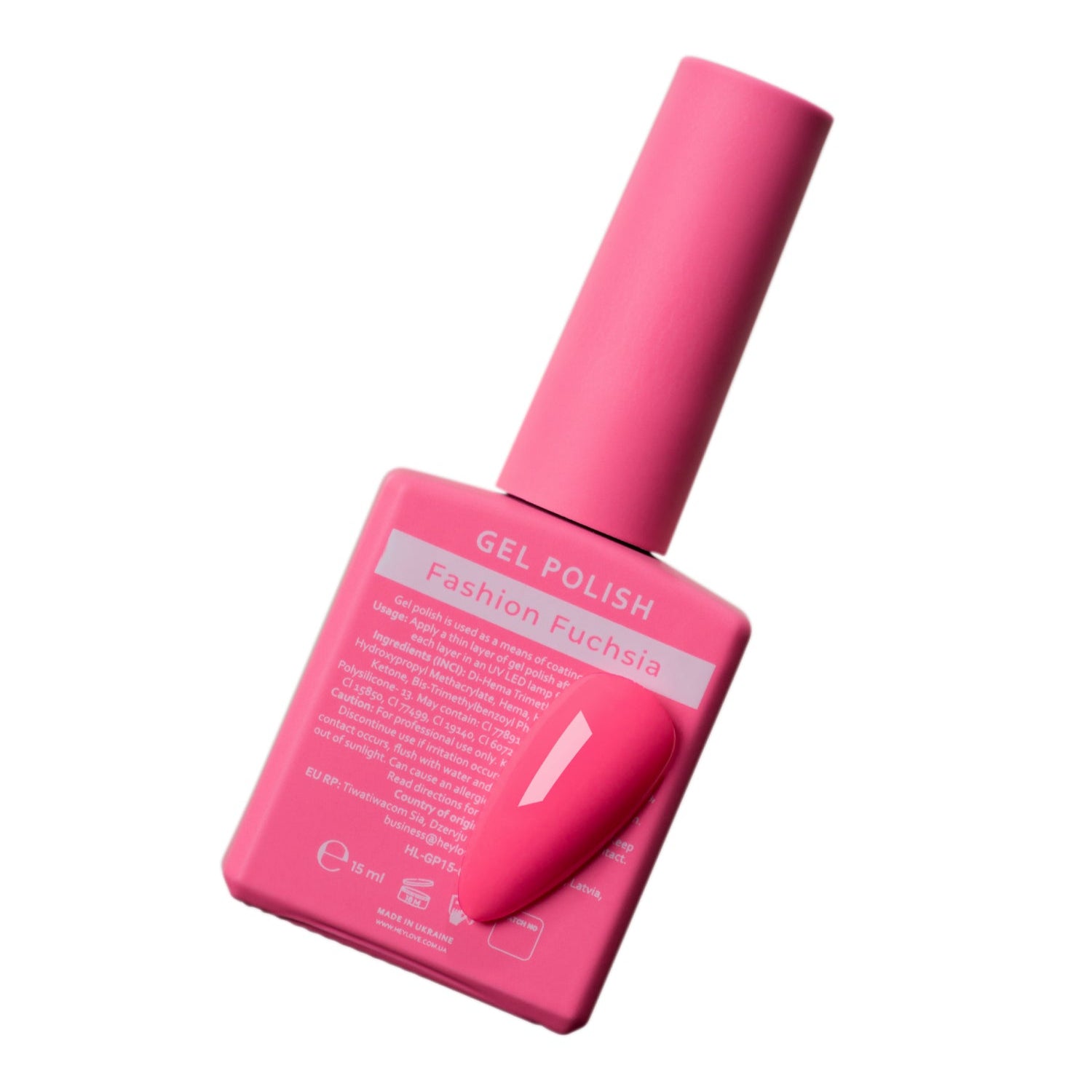HEYLOVE - Gel Polish Fashion Fuchsia, 15ml