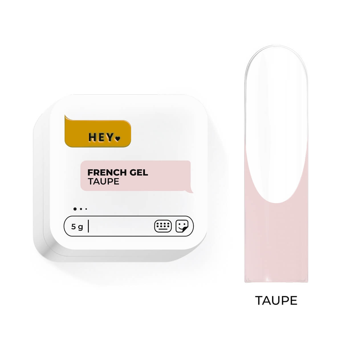 HEYLOVE - French Gel Taupe, 5 g