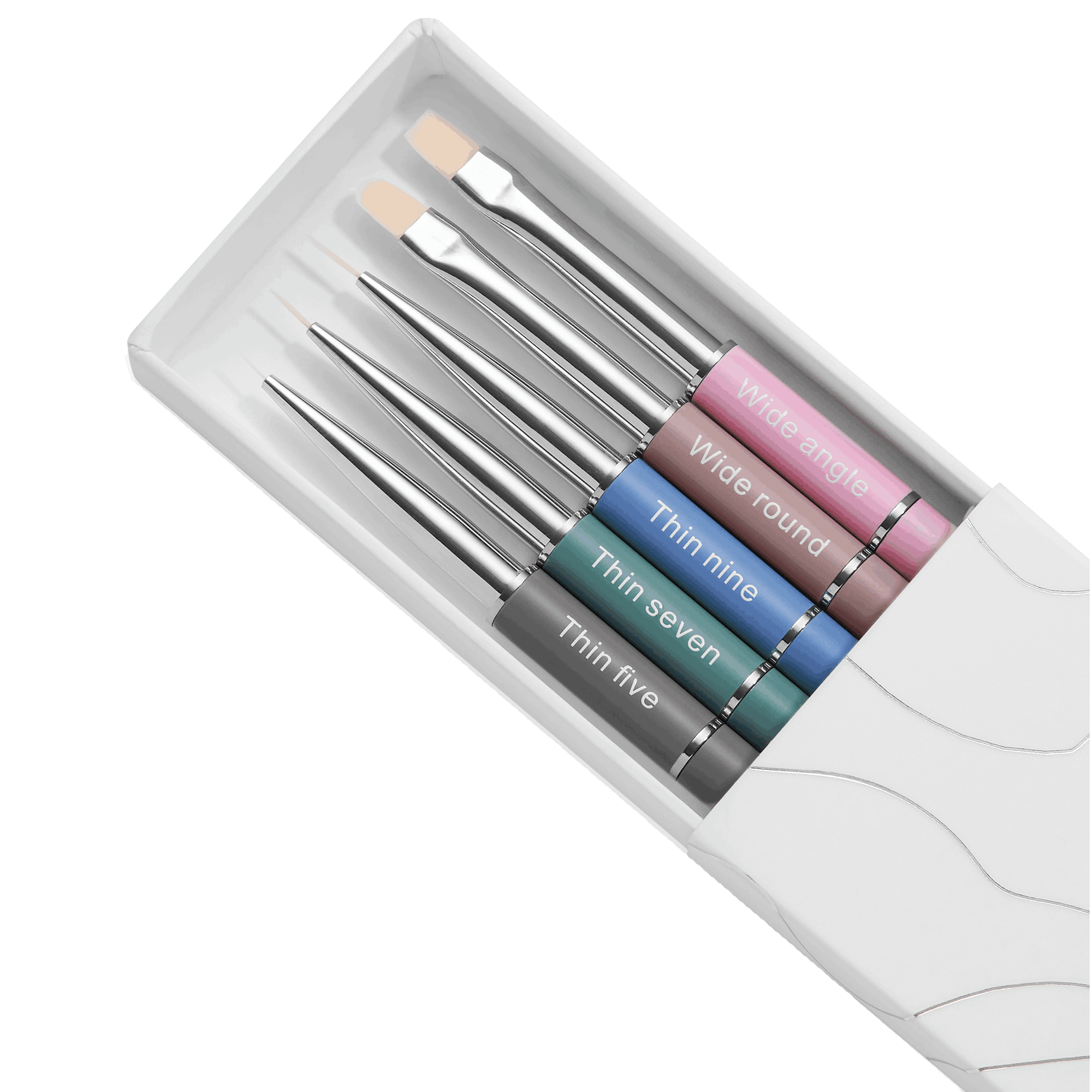 HEYLOVE - Nail Brushes Set, 1 pcs