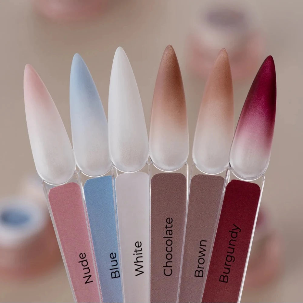 HEYLOVE - Nail Cushion Set Brown, 6pcs