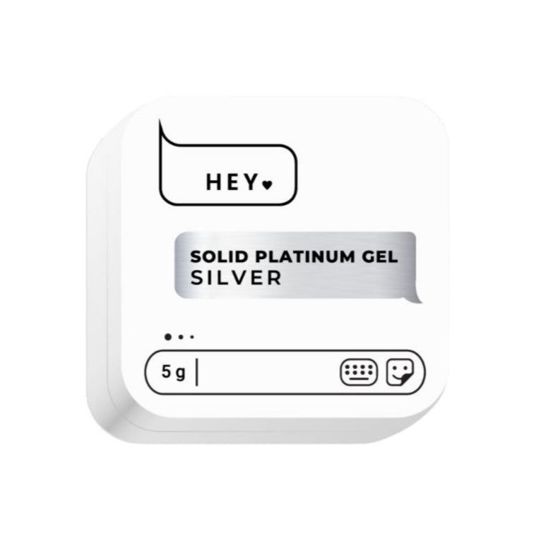 HEYLOVE - Solid Platinum Gel Silver, 5g