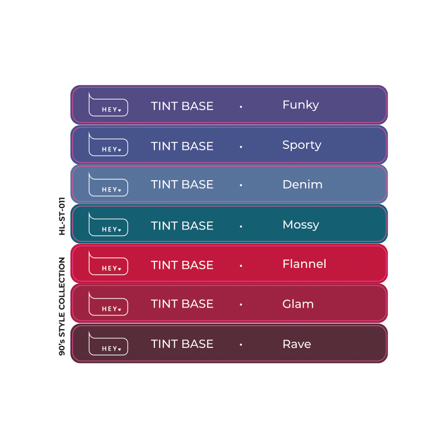 HEYLOVE - Stickers for Swatches 90's Style Collection #11