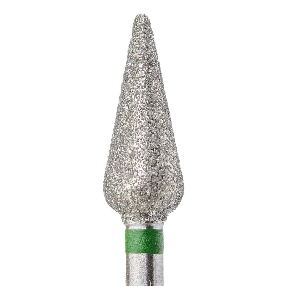KMIZ - Diamond Nail Drill Bit Green Drop 5.0-12C (#148)