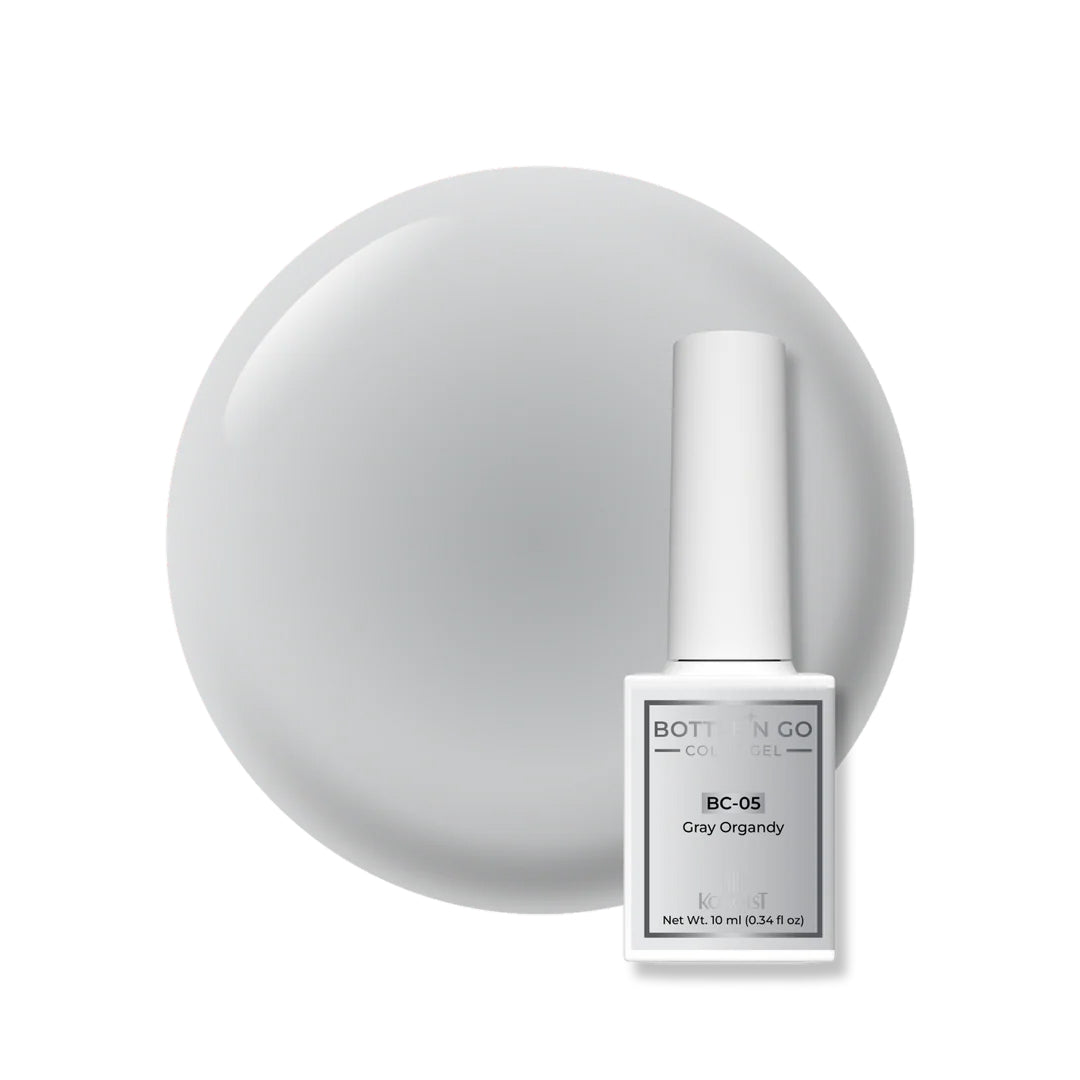 Kokoist Bottle 'N Go BC-05 Color Gel Gray Organdy, 10ml