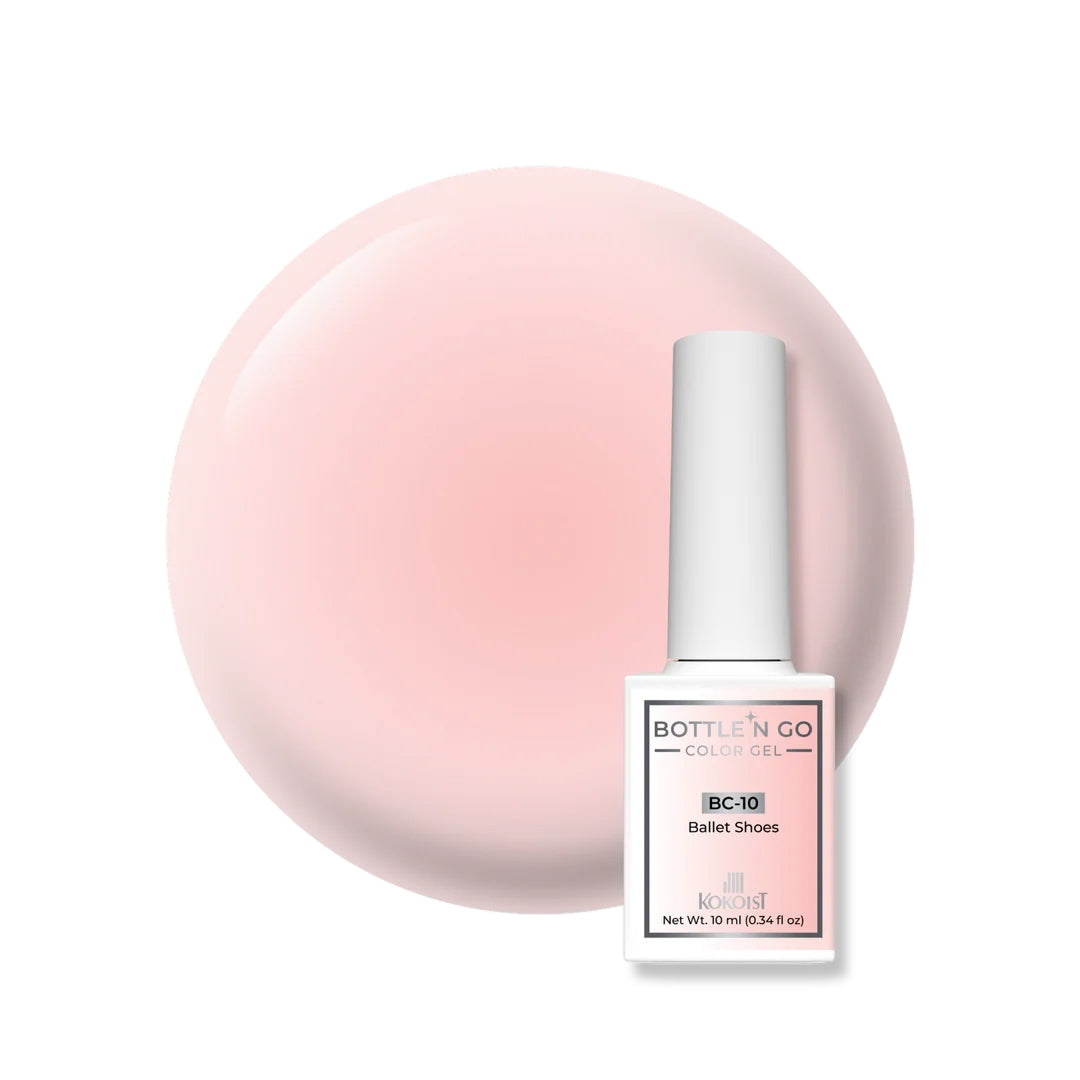Kokoist Bottle 'N Go BC-10 Color Gel Ballet Shoes, 10ml
