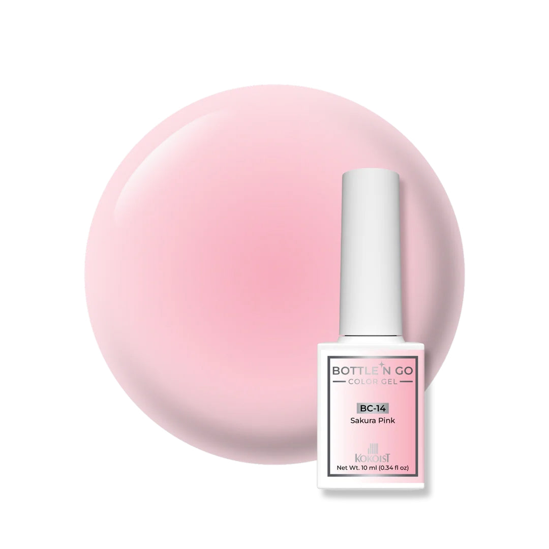 Kokoist Bottle 'N Go BC-14 Color Gel Sakura Pink, 10ml