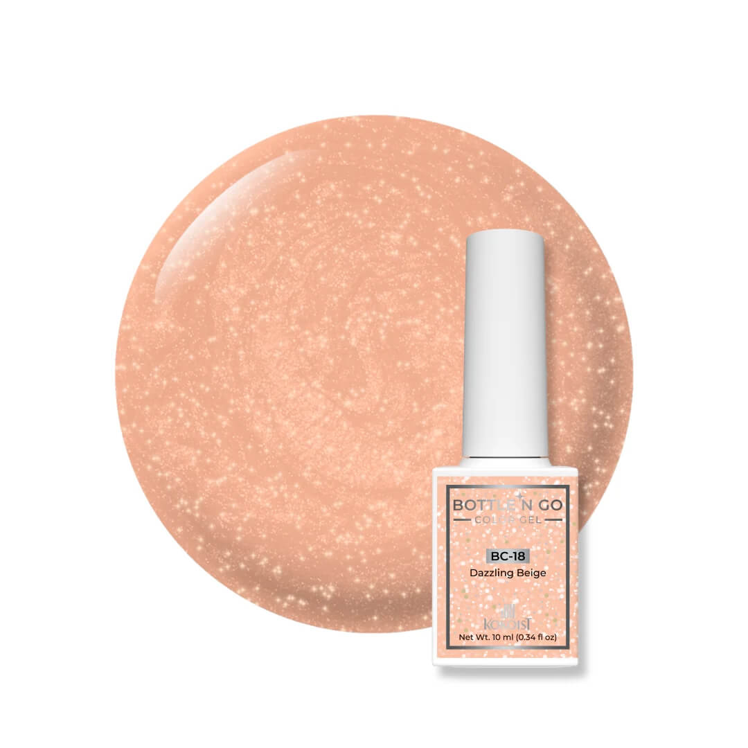 Kokoist Bottle 'N Go BC-18 Color Gel Dazzling Beige, 10ml
