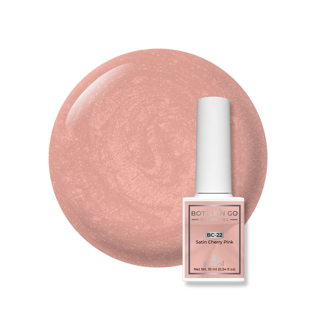 Kokoist Bottle 'N Go BC-22 Color Gel Satin Cherry Pink, 10ml
