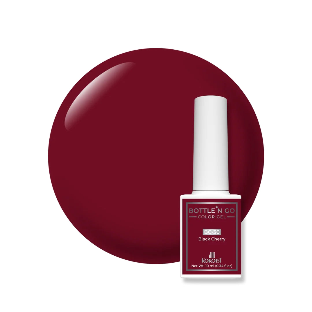 Kokoist Bottle 'N Go BC-30 Color Gel Black Cherry, 10ml