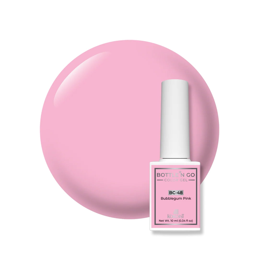Kokoist Bottle 'N Go BC-48 Color Gel Bubblegum Pink, 10ml