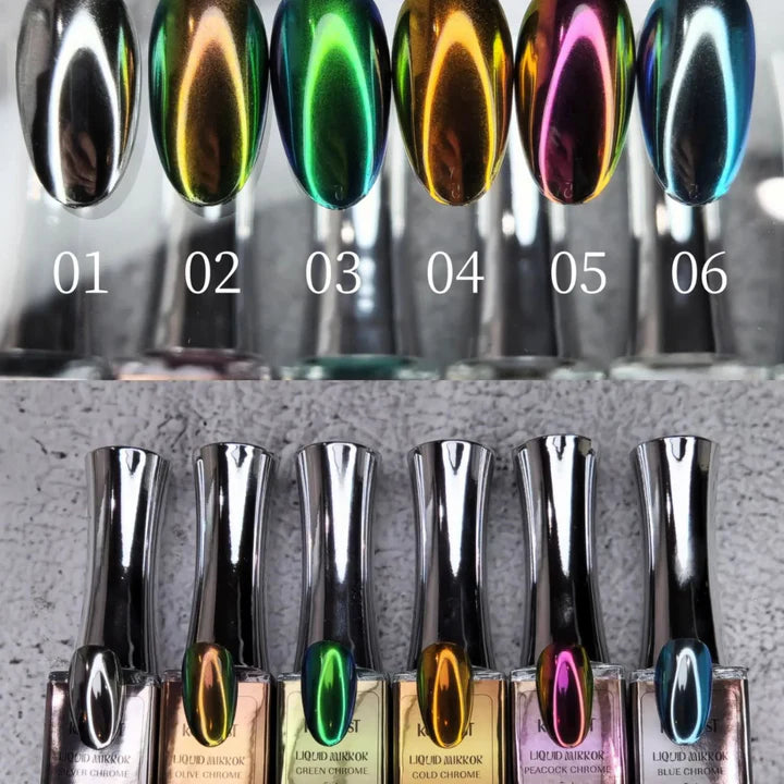 Kokoist - MR06 Liquid Mirror Blue Chrome