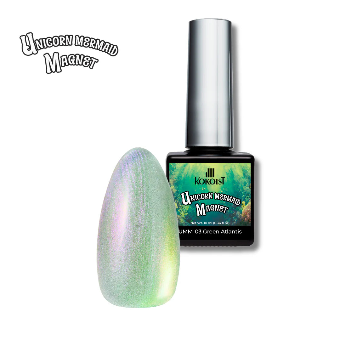 Kokoist - Unicorn Mermaid Magnet UMM-03 Green Atlantis, 10ml