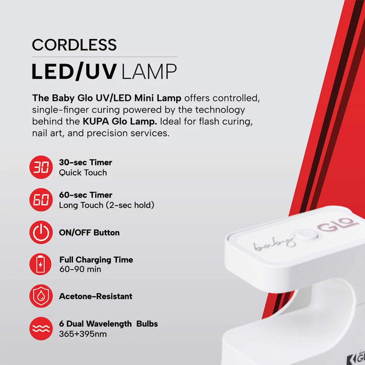 Kupa - Baby Glo UV/LED Mini Lamp