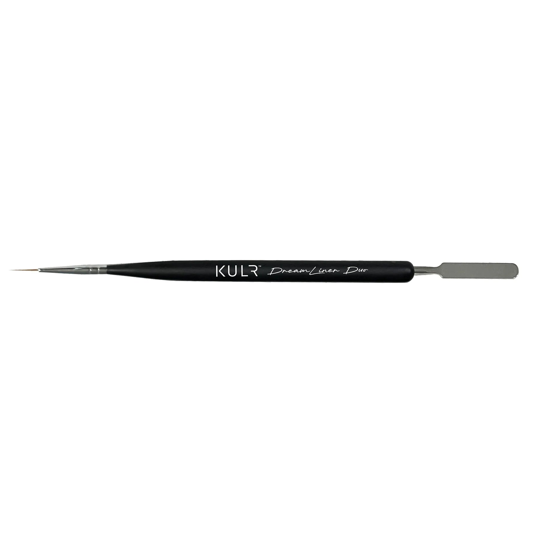 Kupa KULR Dream Liner DUO Brush, liner bristle end close-up