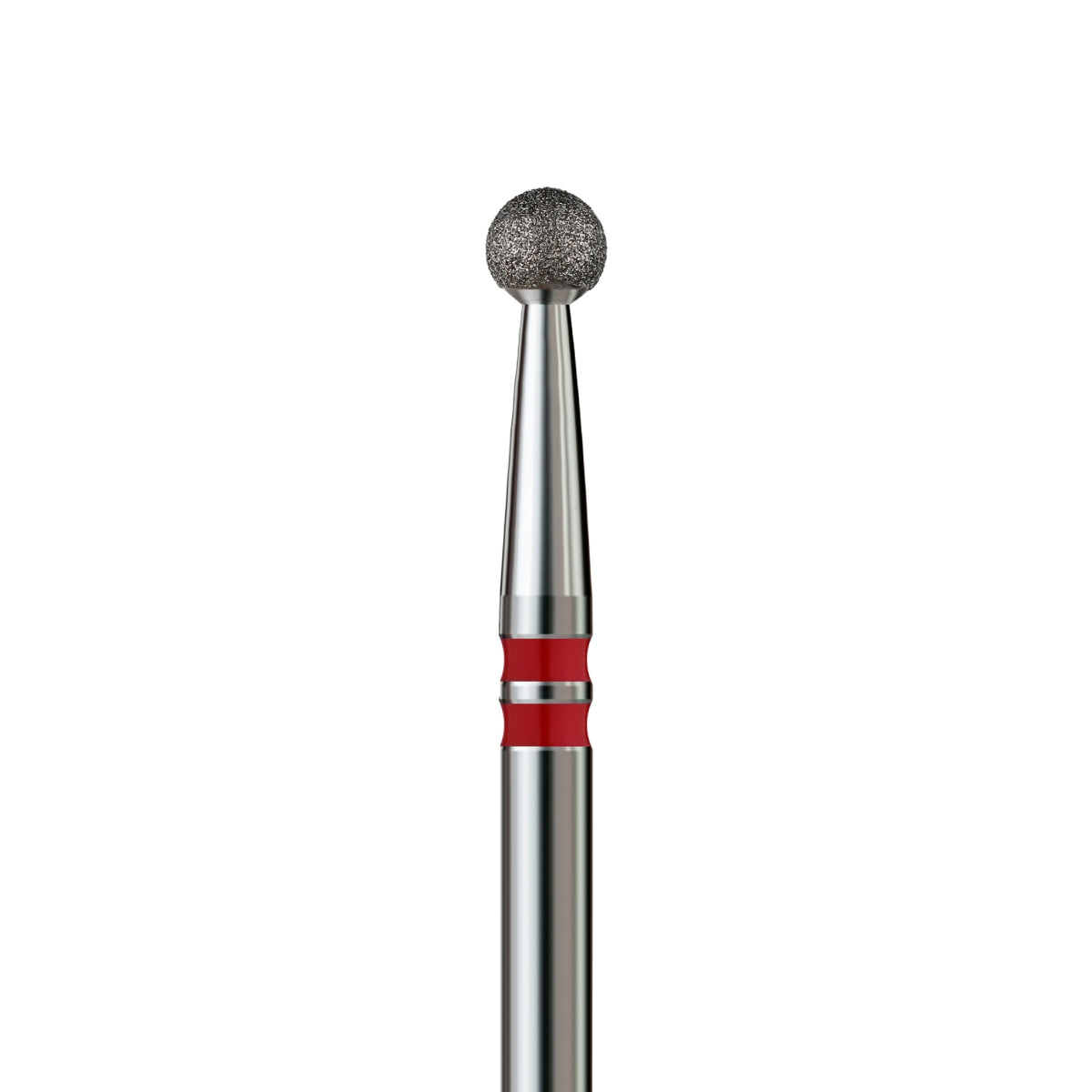 KVADRO Diamond Nail Drill Bit – Ball 0.30 mm – Red
