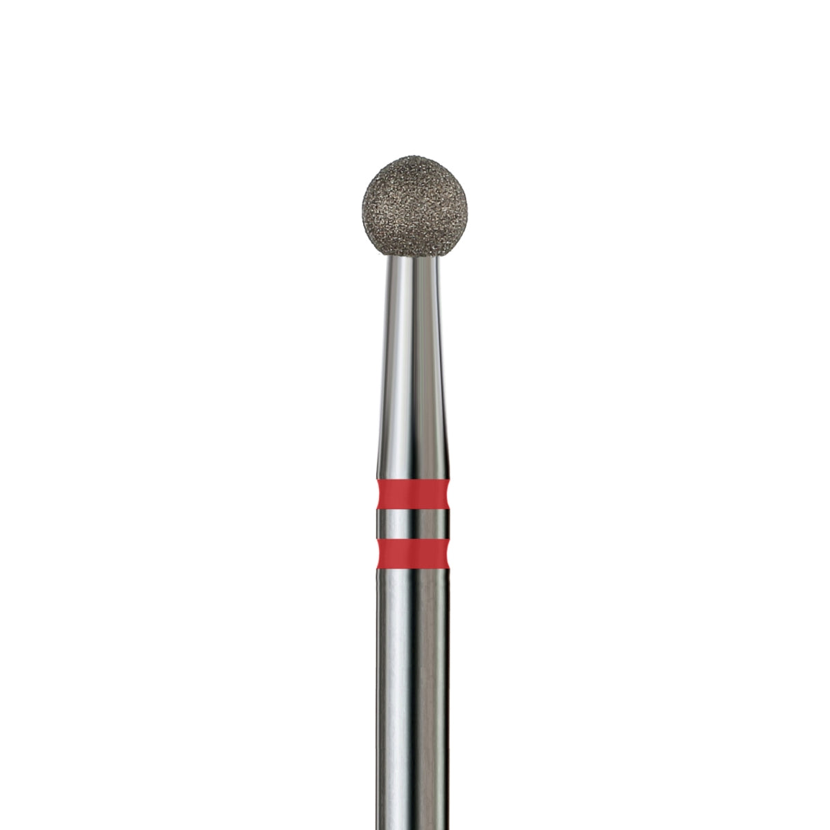 KVADRO Diamond Nail Drill Bit – Ball 0.35 mm – Red