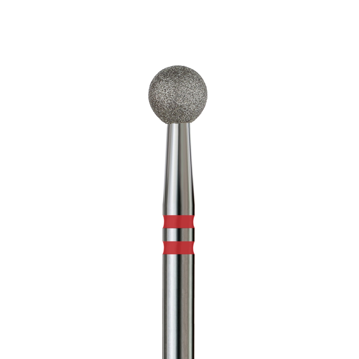 KVADRO Diamond Nail Drill Bit – Ball 0.45 mm – Red