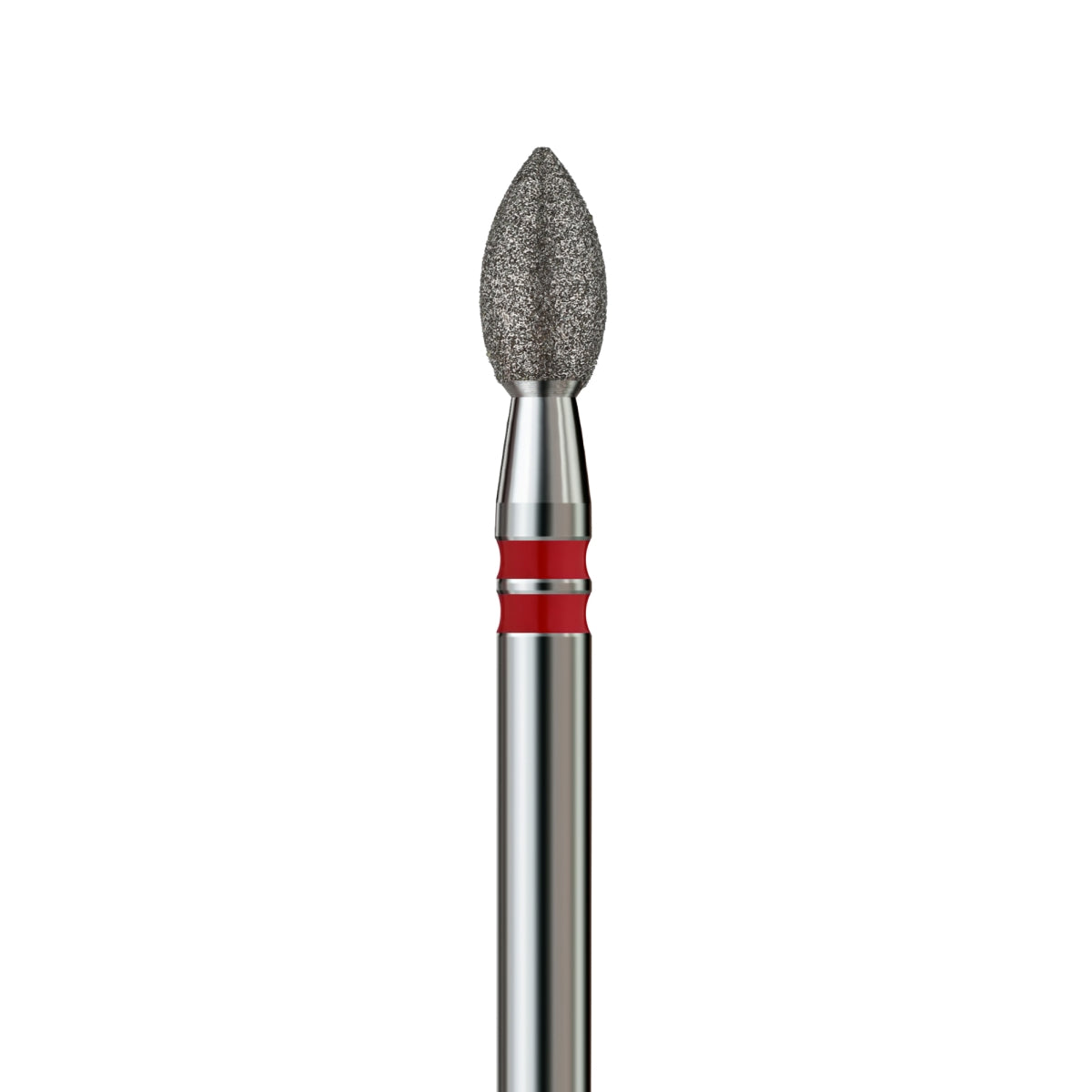 KVADRO Diamond Nail Drill Bit – Bud 0.30 mm – Red