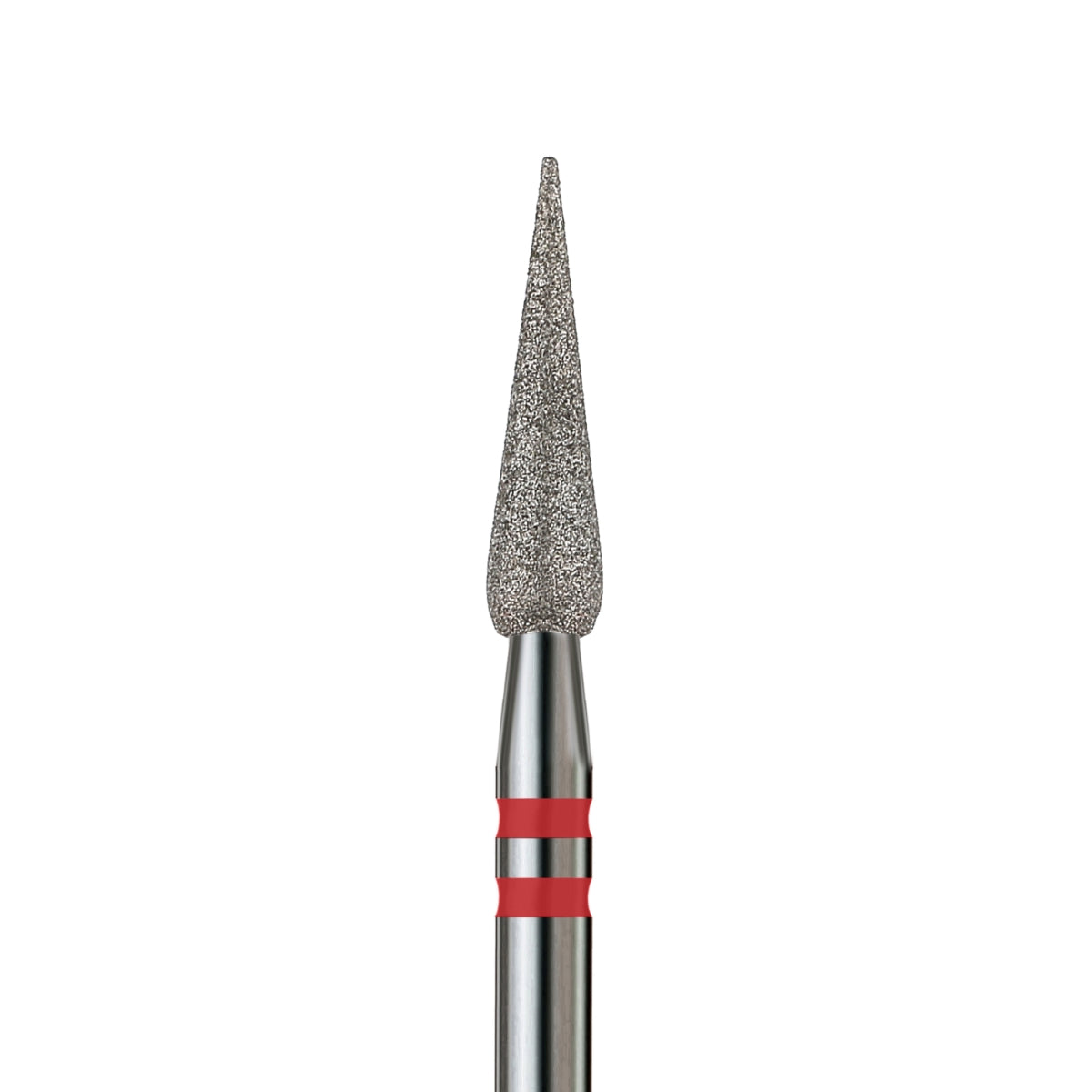 KVADRO Diamond Nail Drill Bit – Drop 0.30 mm – Red