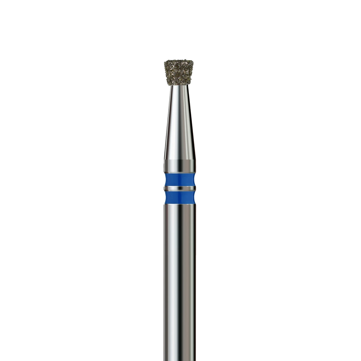KVADRO Diamond Nail Drill Bit Inverted Cone 0.60 mm Red is designed for gentle and controlled nail preparation in professional manicure and pedicure procedures.