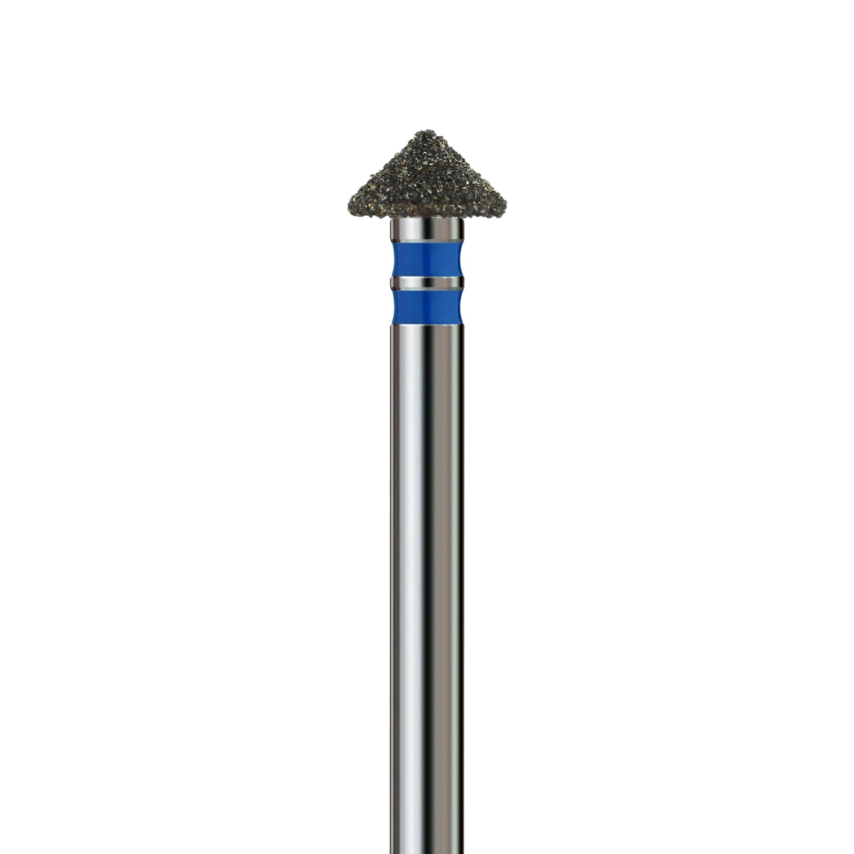 KVADRO Diamond Nail Drill Bit – Pointed Cone 0.50 mm – Blue